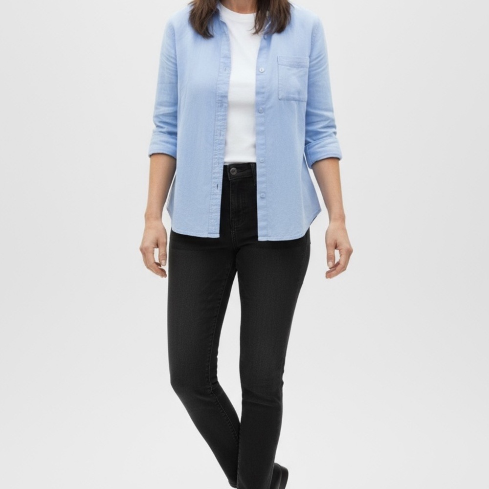 Time and Tru Women's Black Skinny Jeans - Picture 11 of 13
